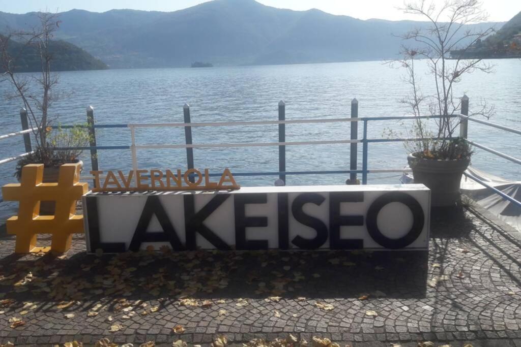 Appartamento Sul Lago D'Iseo Tavernola Bergamasca Εξωτερικό φωτογραφία